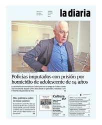 Tapa de la diaria del viernes 15 de noviembre de 2024