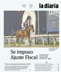 Tapa de la diaria del martes 7 de enero de 2020