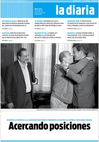 Tapa de la diaria del miércoles 10 de junio de 2015
