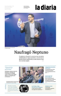 Tapa de la diaria del sábado 19 de julio de 2025