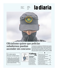 Tapa de la diaria del viernes 8 de octubre de 2021