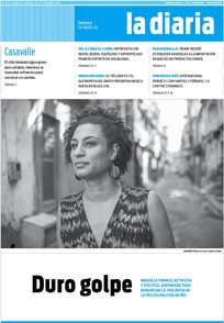 Tapa de la diaria del viernes 16 de marzo de 2018