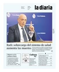 Tapa de la diaria del viernes 9 de abril de 2021