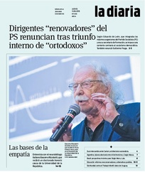 Tapa de la diaria del jueves 13 de junio de 2019