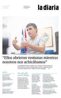 Tapa de la diaria del sábado 27 de marzo de 2021