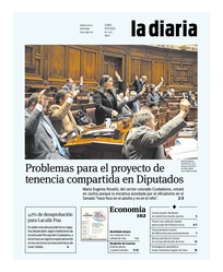 Tapa de la diaria del lunes 11 de julio de 2022