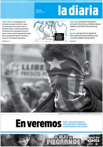 Tapa de la diaria del jueves 9 de noviembre de 2017
