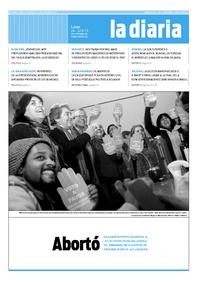 Tapa de la diaria del lunes 24 de junio de 2013