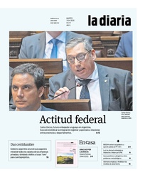 Tapa de la diaria del martes 21 de abril de 2020