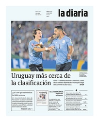 Tapa de la diaria del miércoles 2 de febrero de 2022