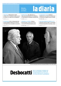 Tapa de la diaria del miércoles 7 de octubre de 2009