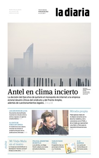 Tapa de la diaria del sábado 18 de junio de 2022