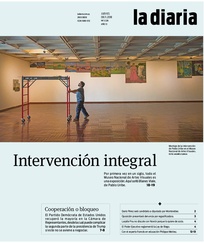 Tapa de la diaria del jueves 8 de noviembre de 2018