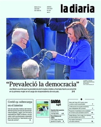 Tapa de la diaria del jueves 21 de enero de 2021