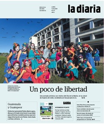 Tapa de la diaria del lunes 14 de mayo de 2018