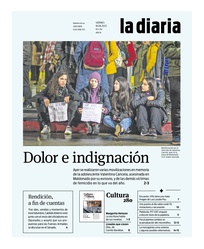 Tapa de la diaria del viernes 18 de agosto de 2023