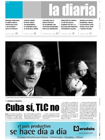 Tapa de la diaria del lunes 19 de junio de 2006