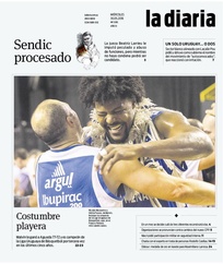 Tapa de la diaria del miércoles 30 de mayo de 2018