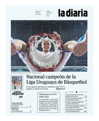 Tapa de la diaria del lunes 2 de junio de 2025