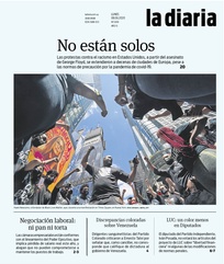 Tapa de la diaria del lunes 8 de junio de 2020