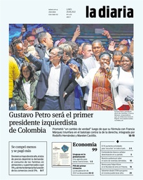 Tapa de la diaria del lunes 20 de junio de 2022