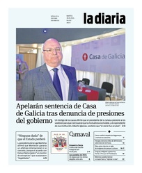 Tapa de la diaria del martes 30 de enero de 2024