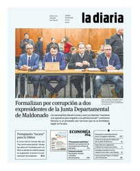 Tapa de la diaria del jueves 4 de septiembre de 2025