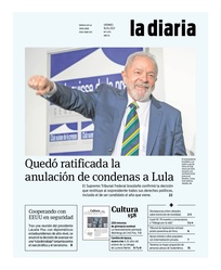 Tapa de la diaria del viernes 16 de abril de 2021