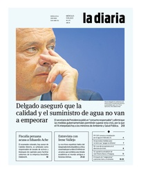 Tapa de la diaria del miércoles 17 de mayo de 2023
