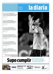 Tapa de la diaria del miércoles 12 de junio de 2013