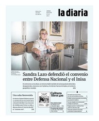 Tapa de la diaria del viernes 30 de enero de 2026