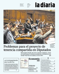 Tapa de la diaria del lunes 11 de julio de 2022