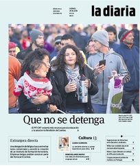 Tapa de la diaria del viernes 29 de junio de 2018