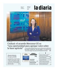 Tapa de la diaria del miércoles 21 de enero de 2026