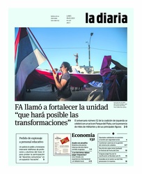 Tapa de la diaria del lunes 6 de febrero de 2023