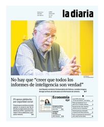 Tapa de la diaria del lunes 26 de junio de 2023