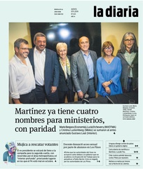 Tapa de la diaria del jueves 7 de noviembre de 2019