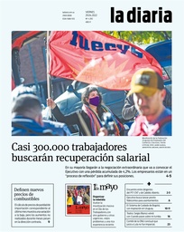 Tapa de la diaria del viernes 29 de abril de 2022