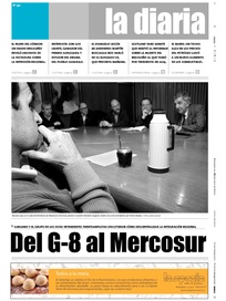 Tapa de la diaria del viernes 3 de agosto de 2007