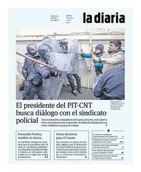 Tapa de la diaria del martes 16 de julio de 2024