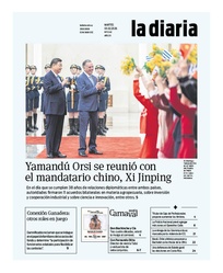 Tapa de la diaria del martes 3 de febrero de 2026