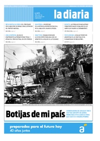 Tapa de la diaria del lunes 28 de julio de 2014