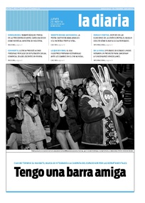 Tapa de la diaria del jueves 29 de mayo de 2014