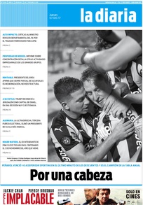 Tapa de la diaria del jueves 7 de diciembre de 2017