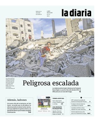 Tapa de la diaria del lunes 6 de mayo de 2019