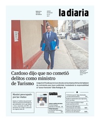 Tapa de la diaria del jueves 4 de agosto de 2022