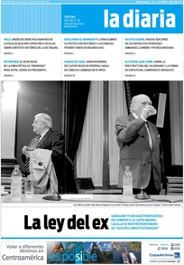 Tapa de la diaria del viernes 30 de octubre de 2015