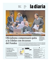 Tapa de la diaria del jueves 11 de agosto de 2022