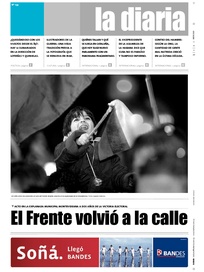 Tapa de la diaria del miércoles 1 de noviembre de 2006