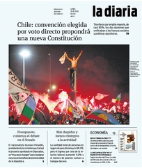 Tapa de la diaria del lunes 26 de octubre de 2020